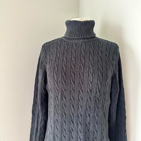 Vintage 1990’s High Quality Thick Cable Knit Sweater - Picture 2 of 6